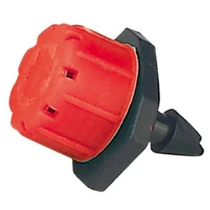 8 Outlets Red Drip Adjustable Flow Dripper Micro Sprinklers / irrigation micro sprinkler