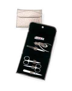 8 Piece Manicure Kit/ Professional Manicure Nail Tools Kit/ Manicure Tools Set With Leather Case