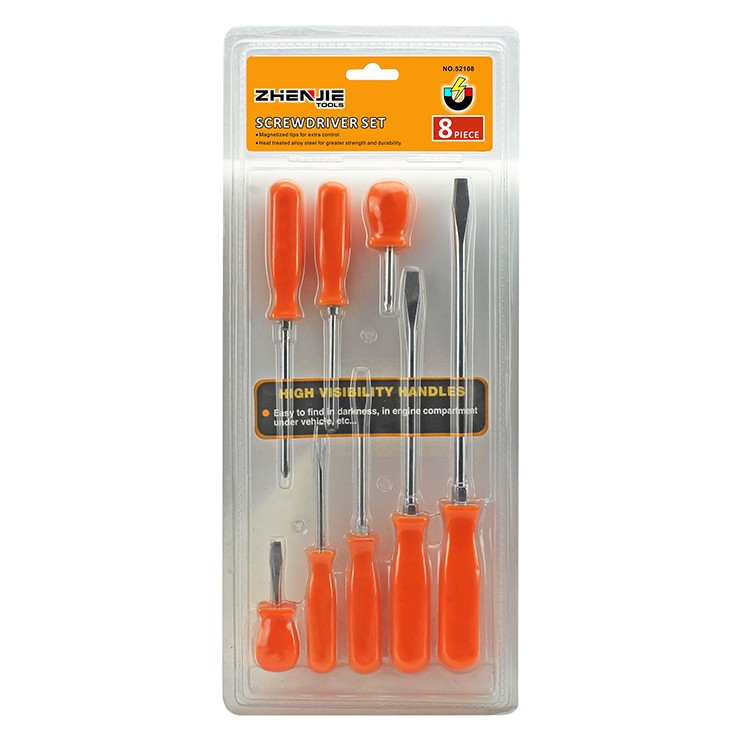 8 Pieces Different length specifications Screwdriver set hand use