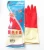 Import 80g household latex glove bicolor waterproof latex kitchen cleaning heat resistant food grade rubber glove from China
