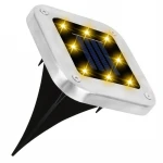 8LED Outdoor Solar lawn light Waterproof Pathway led solar light garden yard Lamp