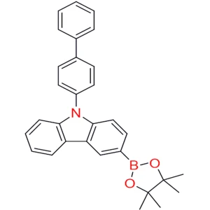 9-[1,1-Biphenyl]-4-yl-3-(4,4,5,5-tetramethyl-1,3,2-dioxaborolan-2-yl)-9H-carbazole CAS No.1391729-66-0/C30H28BNO2
