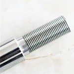 965mm length Axles with 1inch diameter 1/4" keyway Stepped Threaded Ends axle
