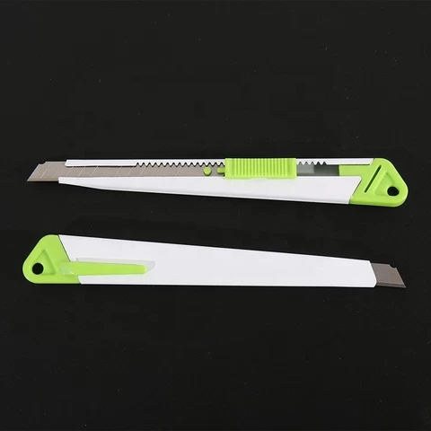 9mm Stainless steel Metal Precision Knife Packaging Tape Cutting Utility Knives