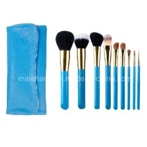 9PCS Portable Make up Cosmetic Brush Set