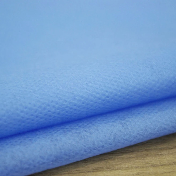 AAMI level SSS Medical Blue 2.4m Non Woven fabric for hospital surgical gown Material in Roll