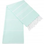 Absorbent 100% Cotton Made in Turkey Quick Dry Lightweight Bath Sheet, Sarong, Pareo, Wrap, Pestemal, Turkish beach towel