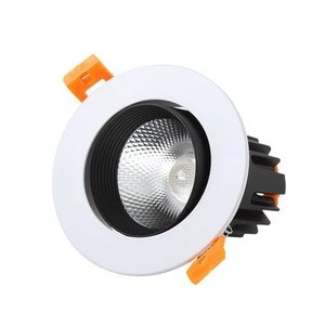 AC 85V-265V LED COB Downlight 5W 7W 10W 12W 15W 18W 20W 24W 30W Recessed Ceiling Lamp Spotlight For Home Use