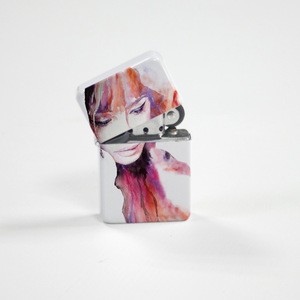 Accept OEM Print Metal Personality Wholesale Sublimation Lighter