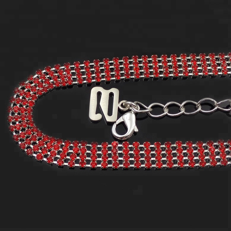 Buy Adjustable Underwear Accessories Rhinestones Jewel Bra Strap 18k ...