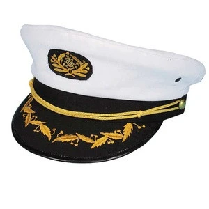 Adult Airline Airplane Captain Pilot Sea Captain Uniform Hats And Sailor Hat