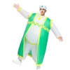 Adult Inflatable Fat Sultan Dancer Full Body Air Suit Halloween Carnival Party Costume