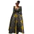 Import African Clothing Bazin Riche Robe African Dresses Traditional Print Women Plus Size Pure Cotton Long Dress WY2849 from China