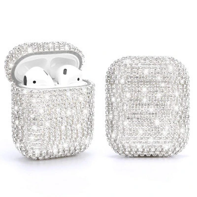 Airpod cases 2020 Bling diamonds Earphones Case For Airpods 1 2 Apple TWS Earbud Earphone Accessories Protective