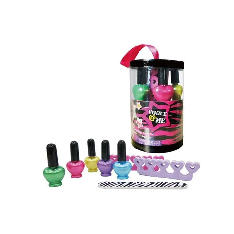 AKIACO Type Toy Cosmetic Set Color Gel Nail Polish Private Label Brand Gel Nail Polish Girls Makeup Kit