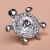 Import Alloy Metal Tortoise Broches Hijab Pins Broach Scarf Clip Wedding Accessories Crystal Brooch for Wholesale from China