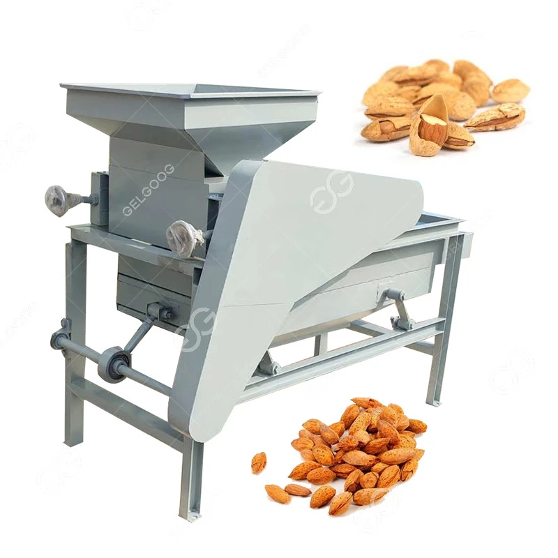 Almond Cracking and Shelling machine