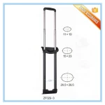 Aluminium Trolley Handle Spare Parts Accessories for Luggage Bag