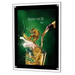 Aluminum frame advertising light box