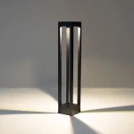 Aluminum waterproof decorative landscape grass path 7W Lawn bollard yard led light