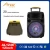 Import Amaz China direct factory sales flashing light speaker 12 inch speaker trolley battery speaker from China