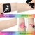 Import Amazon hot selling Halloween reve l12 tattoo stencils 24 different color glitter body art for kid from China