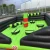 Import Amusement Park Adults Games Used Outdoor Indoor Sports &amp; Entertainment Play Equipment inflatable wipe out with mattress from China