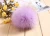 Import Animal fox imitation fur ball fake fluffy fuzzy fur pom pom key chain bag charm fur from China