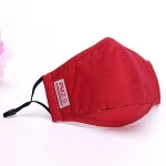Anti-Dust Cloth Mask Respirator with 6 Filter Cloth Anti Dust Black Mask available Cotton Mouth Mask 1 Piece