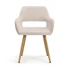 Anti Slip Chair Soft Cushioning  Luxurious Restaurant  Dining Room Chair