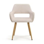 Anti Slip Chair Soft Cushioning  Luxurious Restaurant  Dining Room Chair