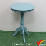 antique round solid wood provincial dining table