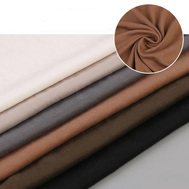 Apparel textiles clothes knitted plain dyed modal polyester fleece fabric