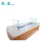 Attractive design rectangle gas fire pit outdoor accept customized