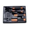 Auplex bbq smoker tool set with PVC box