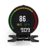 Auto Meter  OBDII Display obd car alarm RPM Water Temp Turbine Pressure Fuel Boost Gauge