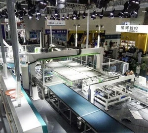 Auto overall cabinet office furniture production line equipment