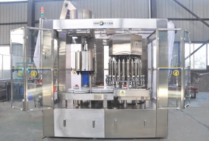 Automatic Alcohol wine filling capping 2-in-1 machine