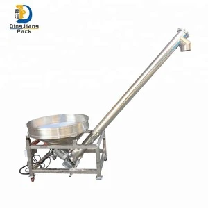 Automatic stainless steel screw auger powder packing conveyor feeder machine