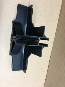 Automotive high precision ABS black plastic products using injection molding technology