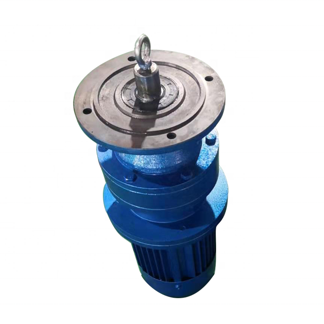 B / X series cycloid pin gear reducer gear box with motor / horizontal / vertical / flange mounting