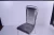 Import B8039 Modern stainless steel  dining chair  metal with grey velvet from China
