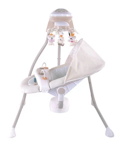 baby automatic cradle swing/hanging baby swing/electric doll swing,with light flash toys
