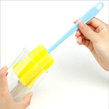 Baby Bottle Sponge brush cup cleaning brushes