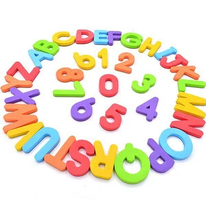 Baby Education Die Cut Alphabet Magnet Magnetic Letters And Numbers Children Eva Foam Toys