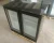 Import Back Bar Cooler On Counte   Black Display Showcase   countertop  refrigerator equipment from China