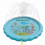 Backyard Sprinkler Splash Water Pad Play Mat Baby Toddler Toy Summer Fun Game Mat
