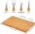 Import Bamboo Cheese Board Set with Drawer  Charcuterie Tray Platter Including 4 Stainless Steel Knife and Serving Utensils from China
