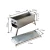 Import Barbecue stove stainless steel folding barbecue rack portable picnic stove household charcoal outdoor BBQ Grill from China