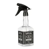 Barber Shop Accessories Whiskey Spray Mist Bottle for Formula Sterilizer or Hair Salon 600 ml
